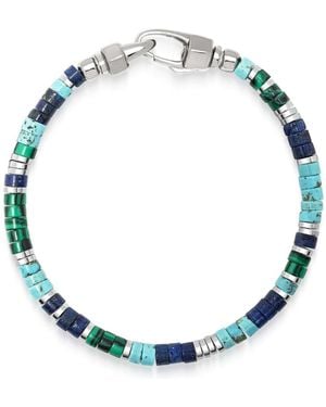 Nialaya Riviera Ocean Heishi Bracelet - Blue