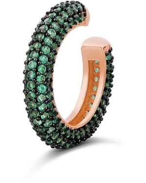 SHYMI Pave Ear Cuff - Green
