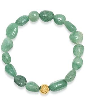 Nialaya Aventurine Gemstone Bracelet - Green
