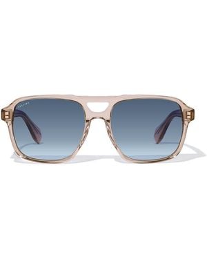 Cossimo Monaco Versailles Champagne Acetate Sunglasses - Blue