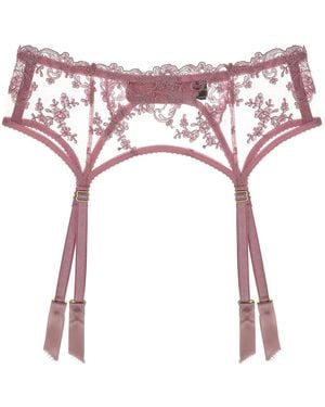 Journelle Cristiana Suspender Belt Delicate Rose - Pink