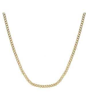 Edge Only Curb Chain 4.75Mm 60Cm Vermeil - Metallic