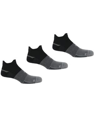Peper Harow - Made in England Dual Luxury Walking Socks Three Pair Bundle - Black