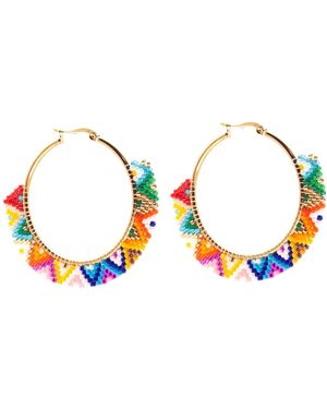 Salty Cali Azteca Hoops - Blue