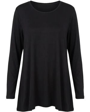 Adrift Clothing Long Sleeve Swing Tee - Black
