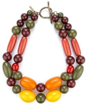 Jaredjamin Tallulah Statement Collar - Red