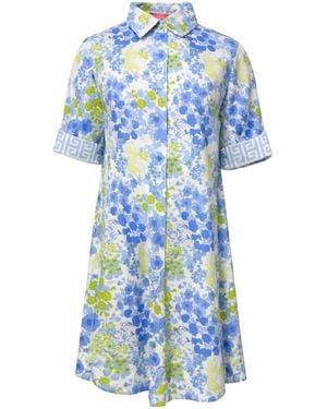 Just Darviny Charlotte Dress Brazil - Blue