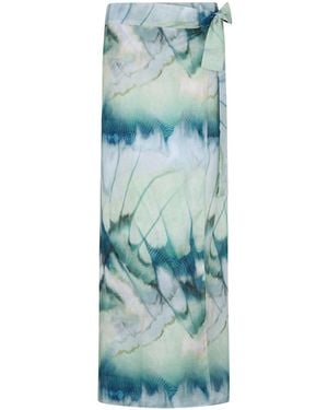 Neoblu Pareo Pareos Print Sage - Blue