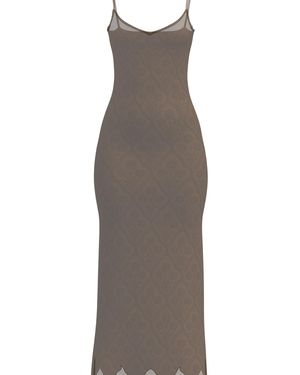 Blackbough Swim Jade Maxi Dress Tiramisu - Grey