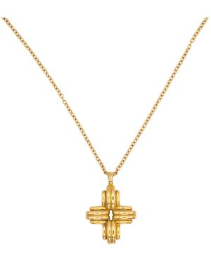 Isolated Jewellery Athena Cross - Metallic