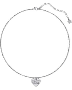 Cloud Haven A Pittie Has My Heart Necklace - Metallic