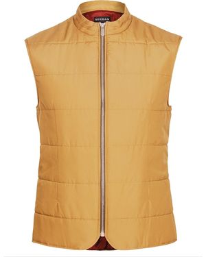 Seren London Quilted Gilet - Metallic