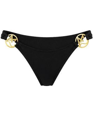 Maui X Lolita Classic Brazilian Bikini Bottoms - Black