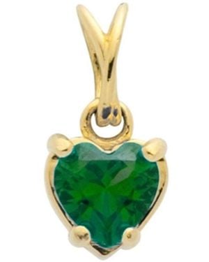 Belinda Jewelz Emerald Heart Charm - Green