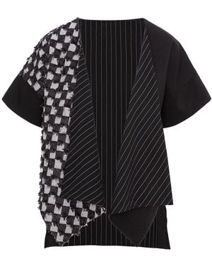 Larisa Dragna Duo Reversible Vest - Black