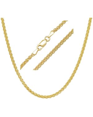 Kylie Harper Italian Foxtail Wheat Chain - Metallic