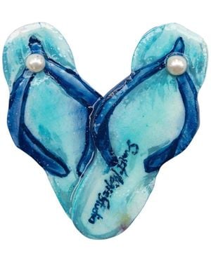 Sunset Magic Studio Flip Flop - Blue