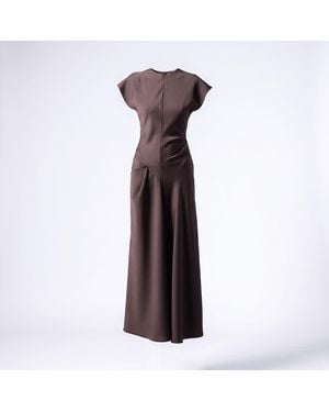 Lendrop Studios Freya Dress - Brown