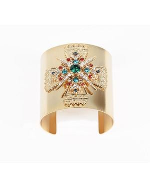 Addicted Croce Del Sud Bracelet Plated With Crystals - Metallic
