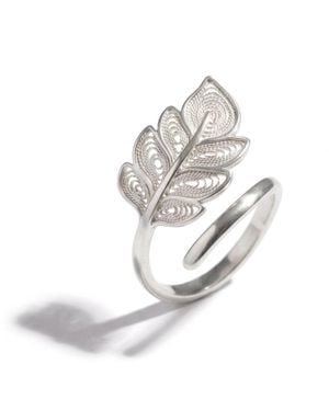 Yieon New Life Fine Filigree Ring - White