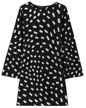 Conquista Tie Waist Mini Dress - Black