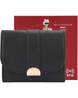 Paul Costelloe Lovel Leather Purse - Black
