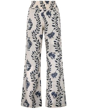 Aguaclara Dynastie Pants - White