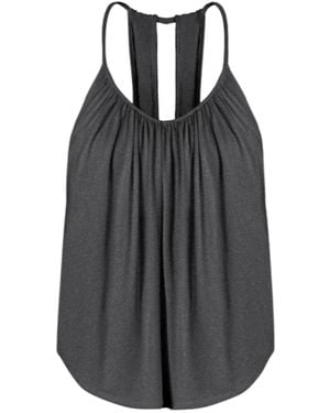 JJwinks Slumber Party Top, Charcoal - Black