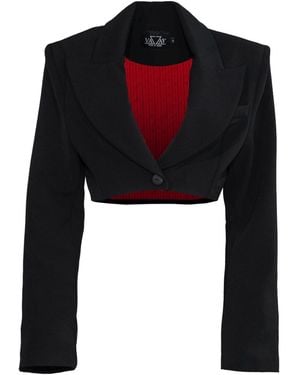 Vazaf Midnight Blazer - Black