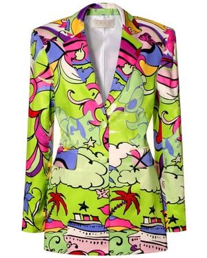 AGGI by HALEWSKI Gianna Current Mood Blazer - Multicolor