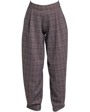 ARTISTA Zephira Cropped Trousers - Grey