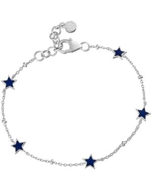 Moon London Starlight Adjustable Bracelet - White