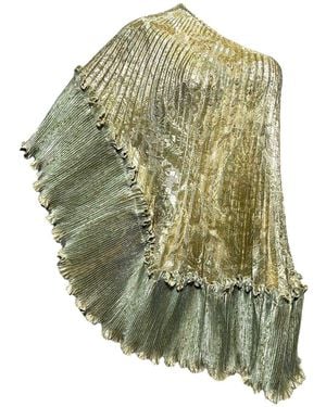 Julia Clancey Golden Brocade Mint Lady Mini Bianca Dress - Green