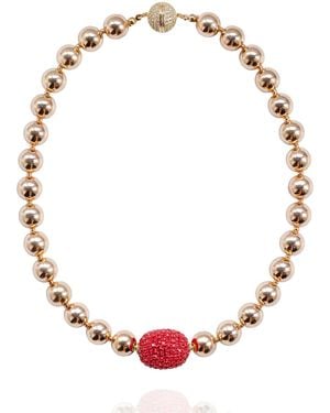 Saule Label Cassia Necklace - Metallic