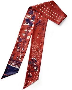 At Home with Ray Neutrals Cactus Kate Silky - Red
