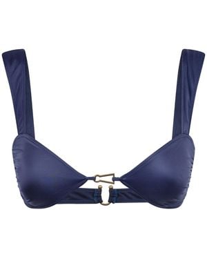 Bianca Resortwear Lola Bikini Top - Blue