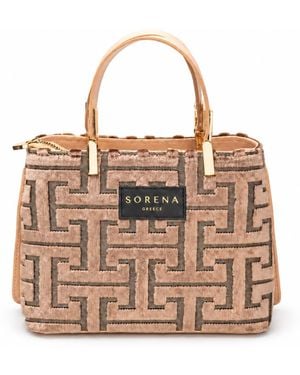 Sorena Neutrals Galleria Bag Calisti Edition - Brown