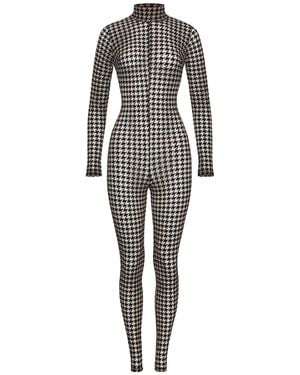 Perilla Lingerie Oxford Jumpsuit - Black