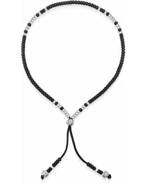 Nialaya Beaded String Bracelet - Brown