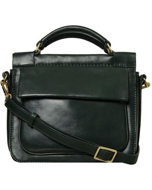 BELYSA Kathleen Leather Crossbody/Handbag - Black