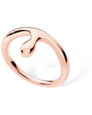 Lucy Quartermaine Dripping Ring - Metallic