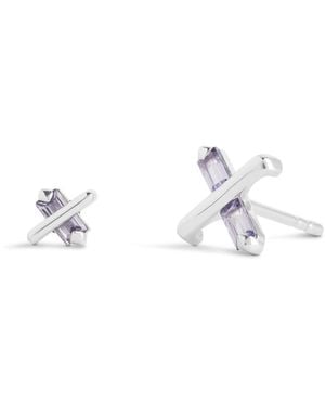 Kasun Butterfly Kiss Earrings - Metallic