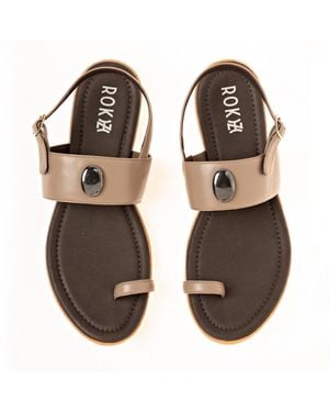 ROKH Taupe With Hematite - Brown
