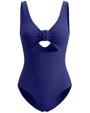Rive & Rituel Elara Dark Swimsuit - Blue