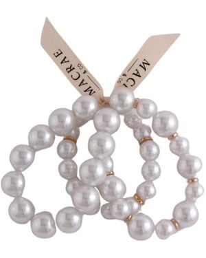 MacRae & Co Neutrals Jackie Bracelet Set - Metallic
