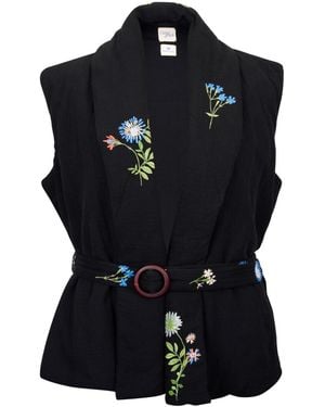 Em & Shi Lily Of The Valley Puff Jacket - Blue