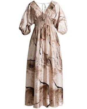 Byvinnik Neutrals Colla Voce Dress - Natural