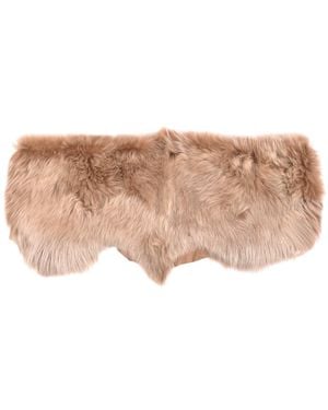 Owen Barry Neutrals Sheepskin Wrap Caramel Sahara Tan Jenna By - Pink