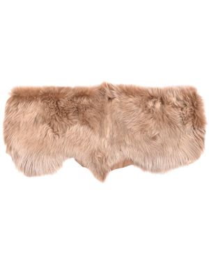 Owen Barry Neutrals Sheepskin Wrap Caramel Sahara Tan Jenna By - Pink