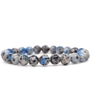 Shar Oke Natural K-Two Jasper Bracelet - Blue